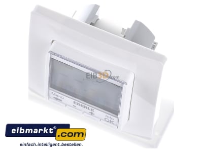 View up front Eberle Controls FIT 3 R / weiß Clock thermostat digital white 
