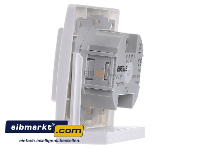 Ansicht rechts Eberle Controls FIT 3 F / wei UP-Uhrenthermostat 