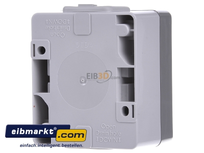 Back view Siemens Indus.Sector 5TD4701 Push button 1 make contact (NO) grey
