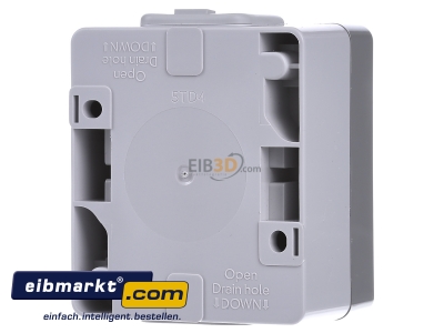 Back view Siemens Indus.Sector 5TD4707 Push button 1 change-over contact grey
