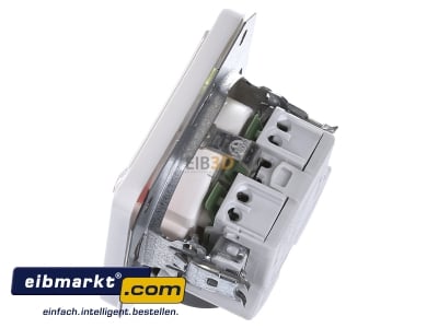 View top right Siemens Indus.Sector 5UB1486 Socket outlet protective contact white
