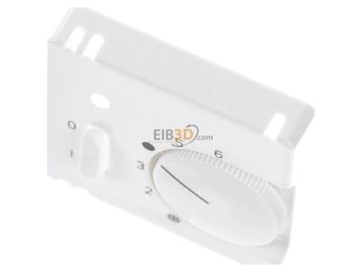 View up front Alre-it JZ-002.000 Cover plate white 
