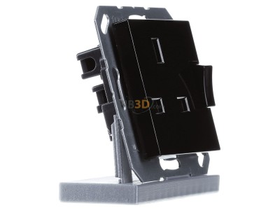 Ansicht links Jung A 3171 SW Abschaltbare Steckdose sw 13A 250V 2-pol.u.E 