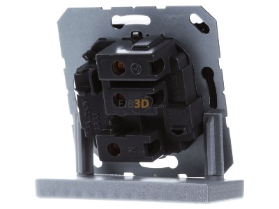 Ansicht hinten Jung A 3171 SW Abschaltbare Steckdose sw 13A 250V 2-pol.u.E 