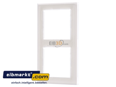 Ansicht hinten Jung AC 582 GL WW Glasrahmen 2-fach aws waage/senkrecht 