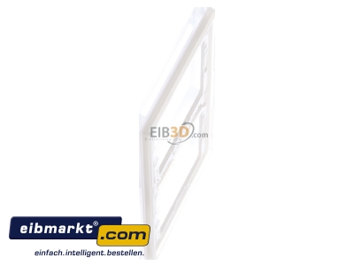 Ansicht oben rechts Jung AC 582 GL WW Glasrahmen 2-fach aws waage/senkrecht 