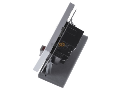 Ansicht oben rechts Jung AL 3171 Abschaltbare Steckdose alu 13A 250V 2-pol.u.E 