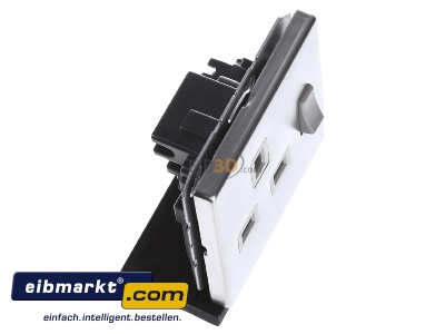 Ansicht oben links Jung ES3171 Abschaltbare Steckdose eds 13A 250V 2-pol.u.E ES 3171