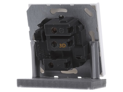 Back view Jung LS 3171 WW Socket outlet (receptacle) 
