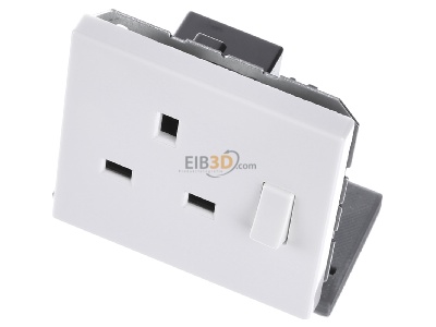 View up front Jung LS 3171 WW Socket outlet (receptacle) 
