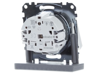 Ansicht hinten Merten MEG2310-0419 SCHUKO-Steckdose pws Klappdeckel 