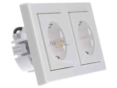 View on the left Merten MEG2328-1419 Socket outlet (receptacle) 
