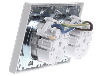 View on the right Merten MEG2328-1419 Socket outlet (receptacle) 
