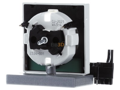 Ansicht hinten Merten MEG2334-0419 Zentralplatte pws f.Steckdose LED 