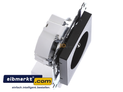 Ansicht oben links Merten MEG2600-0414 Steckdose anth Schuko.stift BRS 