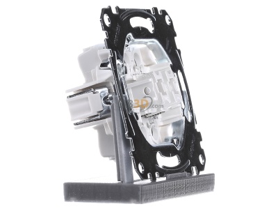 Ansicht links Merten MEG3059-0000 Doppeltaster-Einsatz 2W 1-pol.10A 250V AC 