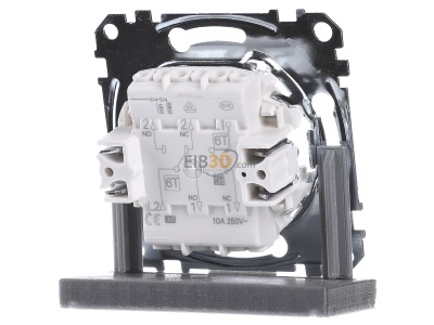Ansicht hinten Merten MEG3059-0000 Doppeltaster-Einsatz 2W 1-pol.10A 250V AC 