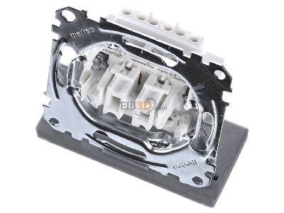 Ansicht oben vorne Merten MEG3059-0000 Doppeltaster-Einsatz 2W 1-pol.10A 250V AC 