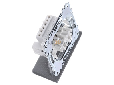 Ansicht oben links Merten MEG3059-0000 Doppeltaster-Einsatz 2W 1-pol.10A 250V AC 