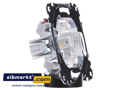 Ansicht links Merten MEG3112-0000 Ausschalter-Einsatz 2-pol.10AX 250V AC 