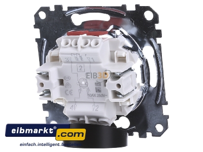 Ansicht hinten Merten MEG3112-0000 Ausschalter-Einsatz 2-pol.10AX 250V AC 