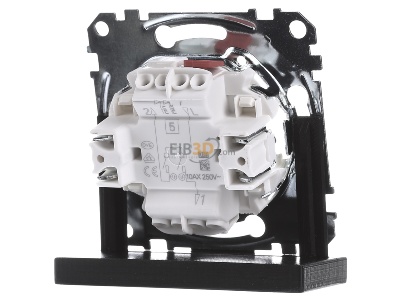 Back view Merten MEG3135-0000 Series switch flush mounted 
