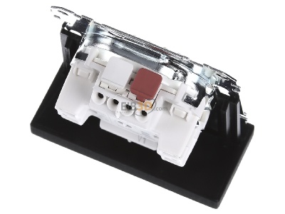 Top rear view Merten MEG3135-0000 Series switch flush mounted 
