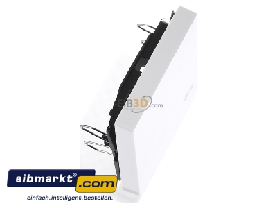 Ansicht oben links Merten MEG3303-0319 Wippe Schlssel pws/gl Wech/Kreuz/Tast/Ein. 