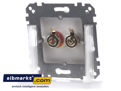 Ansicht hinten Merten MEG4350-0419 Steckdose pws fr Audio Anschluss 