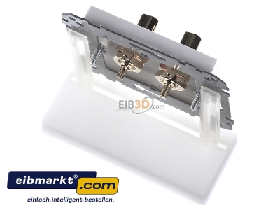 Ansicht oben hinten Merten MEG4350-0419 Steckdose pws fr Audio Anschluss 