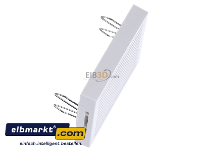 Ansicht oben links Merten MEG4450-0419 Zentralplatte pws f�r Signalgeber 