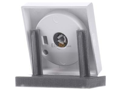 Ansicht hinten Merten MEG5250-0325 Zentralplatte aws/gl mit Drehkknopf 