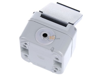 Top rear view Peha B 6671 WAB SI Socket outlet (receptacle) earthing pin 
