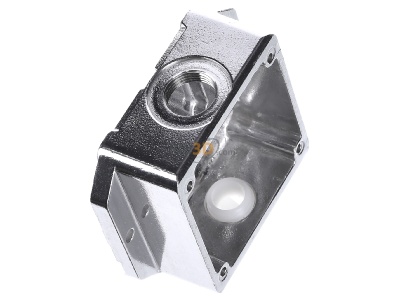 View top left Peha D 391.69 AGU WA/5 Surface mounted housing 1-gang aluminium 
