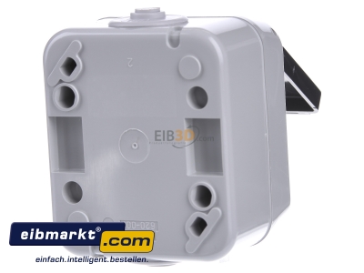 Back view Peha D 6621 WAB Socket outlet protective contact
