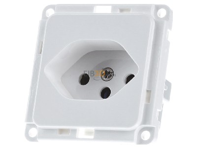 Frontansicht Peha D 6771.02 CH-S SI Steckdose Schweiz SEV EB,erh.Ber�hrs., rws 