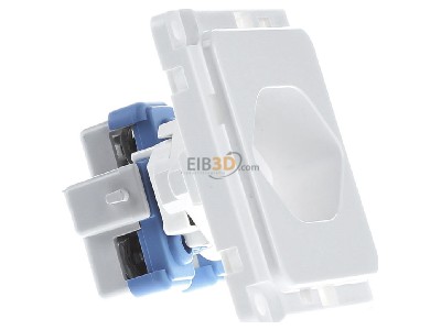 Ansicht links Peha D 6771.02 CH-S SI Steckdose Schweiz SEV EB,erh.Ber�hrs., rws 