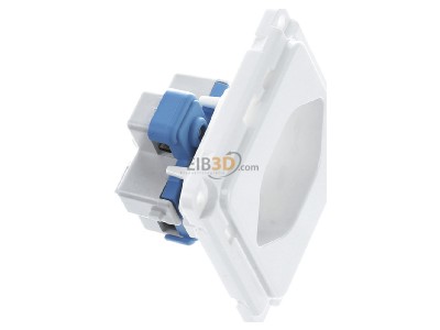 Ansicht oben links Peha D 6771.02 CH-S SI Steckdose Schweiz SEV EB,erh.Ber�hrs., rws 