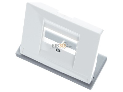 Ansicht oben vorne Peha D 95.610.02 TDO NA Abdeckung rws f�r Telefon-Dose AT 