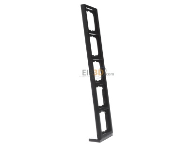 Ansicht links Busch Jaeger 1725-885K Rahmen 5-fach schwarz matt, f.lin. 