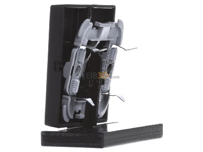 View on the right Busch Jaeger 1785-885 Cover plate for switch/push button black 
