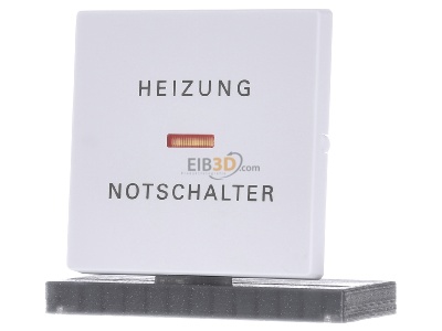 Frontansicht Busch Jaeger 1789 H-884 Wippe stws mt Heizung-Notschalter 