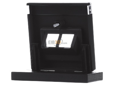 Ansicht hinten Busch Jaeger 1803-02-885 Zentralscheibe sw mt f.UAE-Anschlussdo.2f 