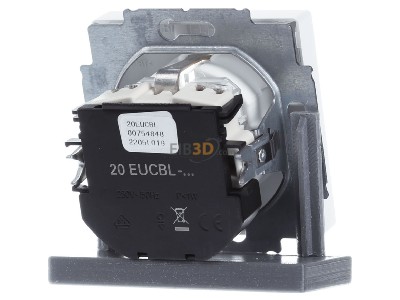 Ansicht hinten Busch Jaeger 20 EUCBL-884 Steckdosen-Einsatz LED, studiows matt 