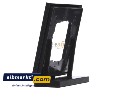 View on the right Gira 0211126 Frame 1-gang black - 
