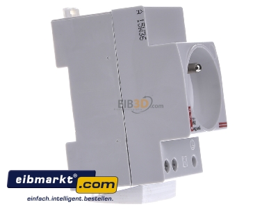 View on the left Legrand (BT) 04280 Socket outlet for distribution board 
