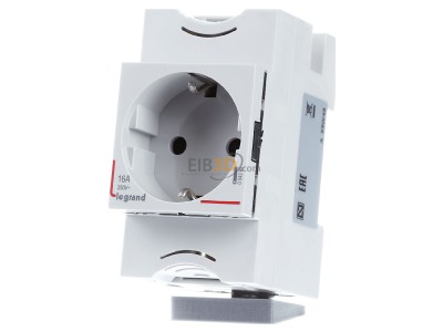 Front view Legrand Bticino 04285 Socket outlet for distribution board 
