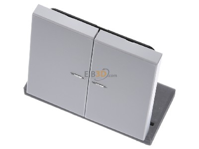 Ansicht oben vorne Jung AL 2995 KO5 Wippe Lichtleiter alu f�r Taster 