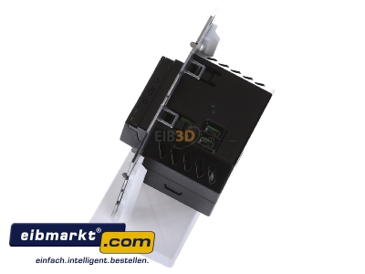 Ansicht oben rechts Gira 235900 USB Spannungsvers. 2fach Einsatz 