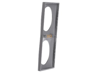 View on the right Berker 918262524 Frame 2-gang stainless steel 
